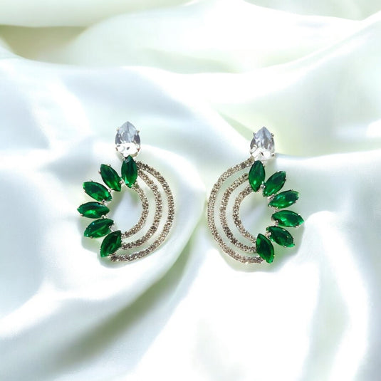 ✨ Radiant Crystal Earrings