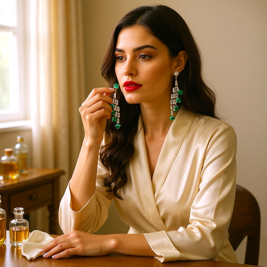 β¨ Luxury Crystal Cascade Earrings