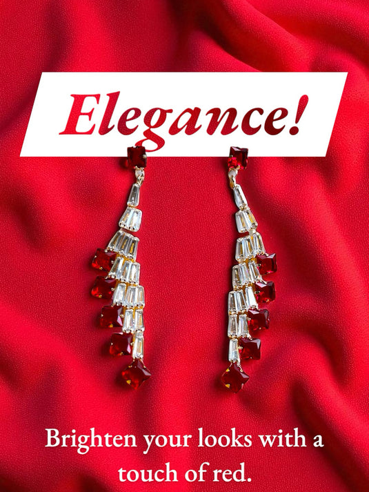✨ Luxury Crystal Cascade Earrings