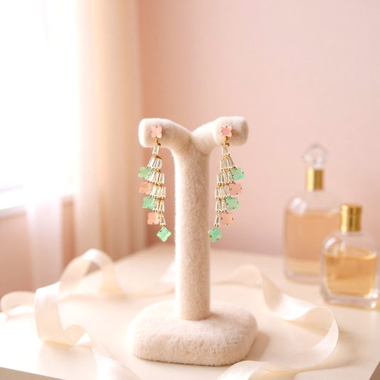 ✨ Luxury Crystal Cascade Earrings