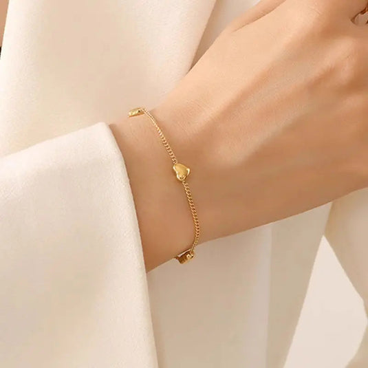 💖 Sweetheart Charm Bracelet